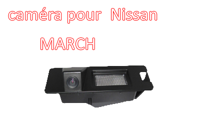 Waterproof Night Vision Car Rear View Backup Camera Special For NISSAN MARCH,CA-855